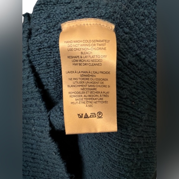 NWOT Free People Found My Friend Cropped Cardigan- Oversized Size Small - Picture 4 of 5